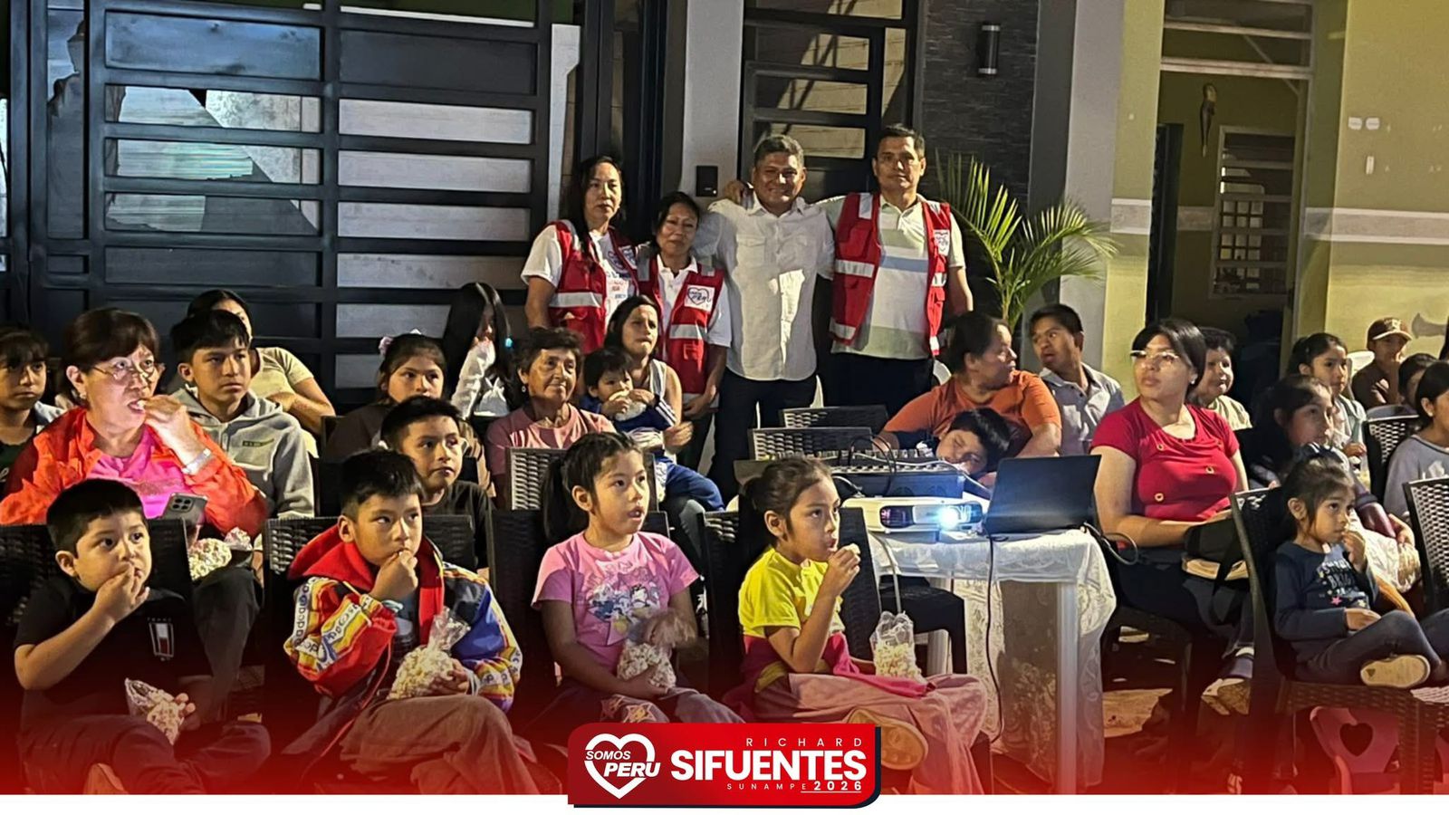 Cine familiar con cancha y alegría