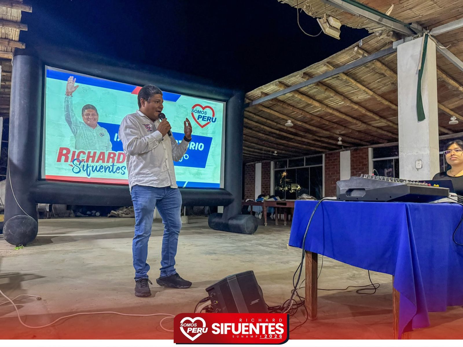Richard se dirige a la juventud