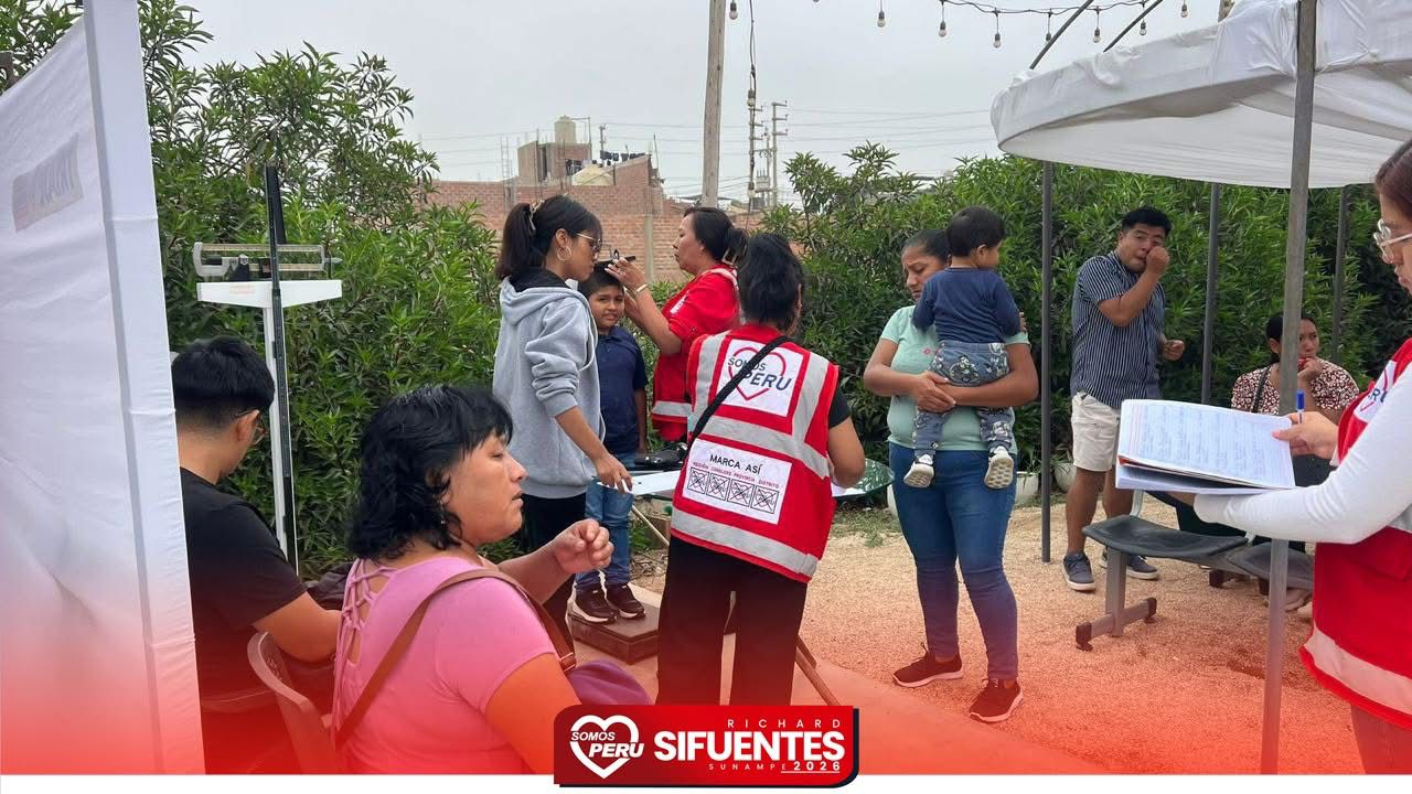 Brigada Somos Perú en acción